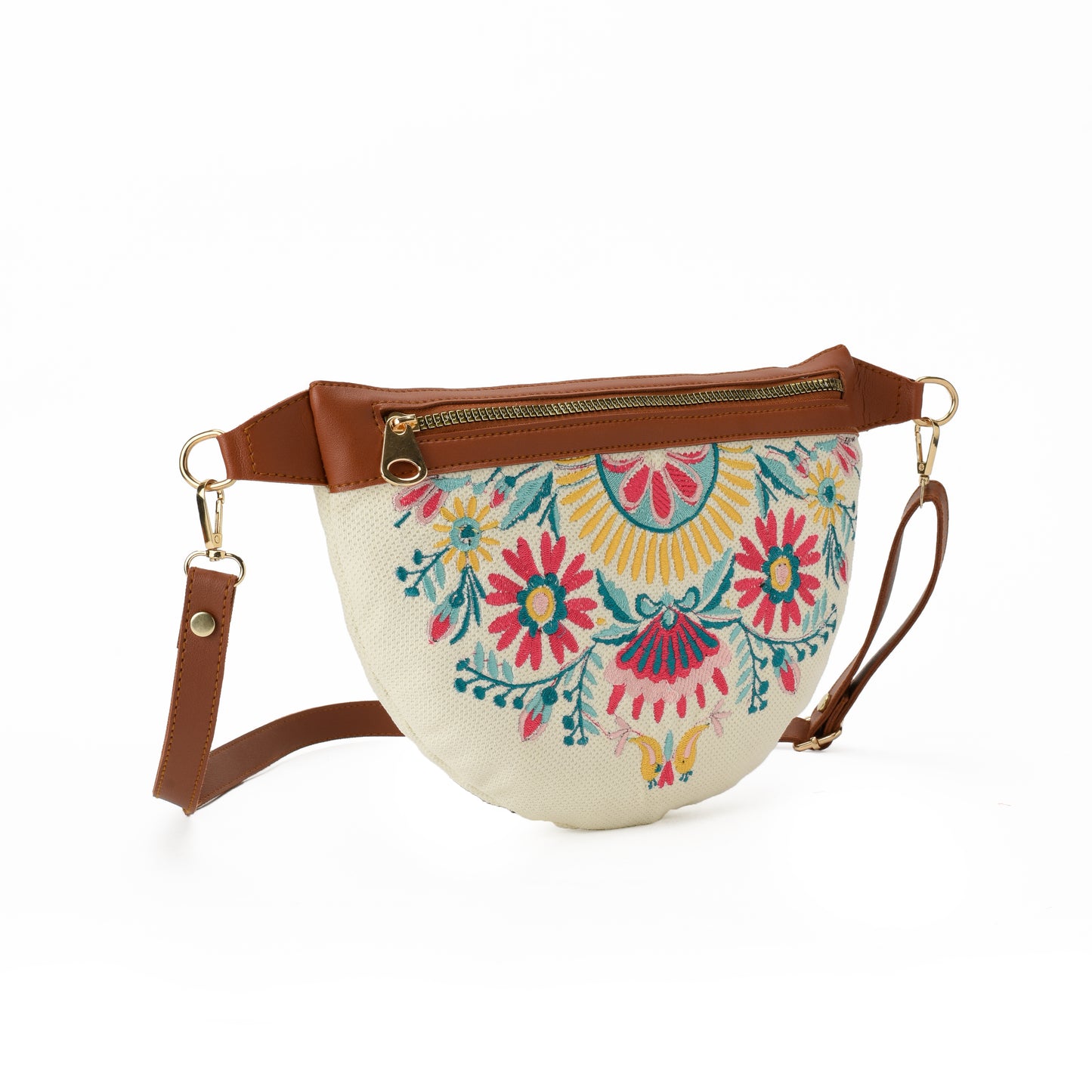Off-White Floral Fanny Pack