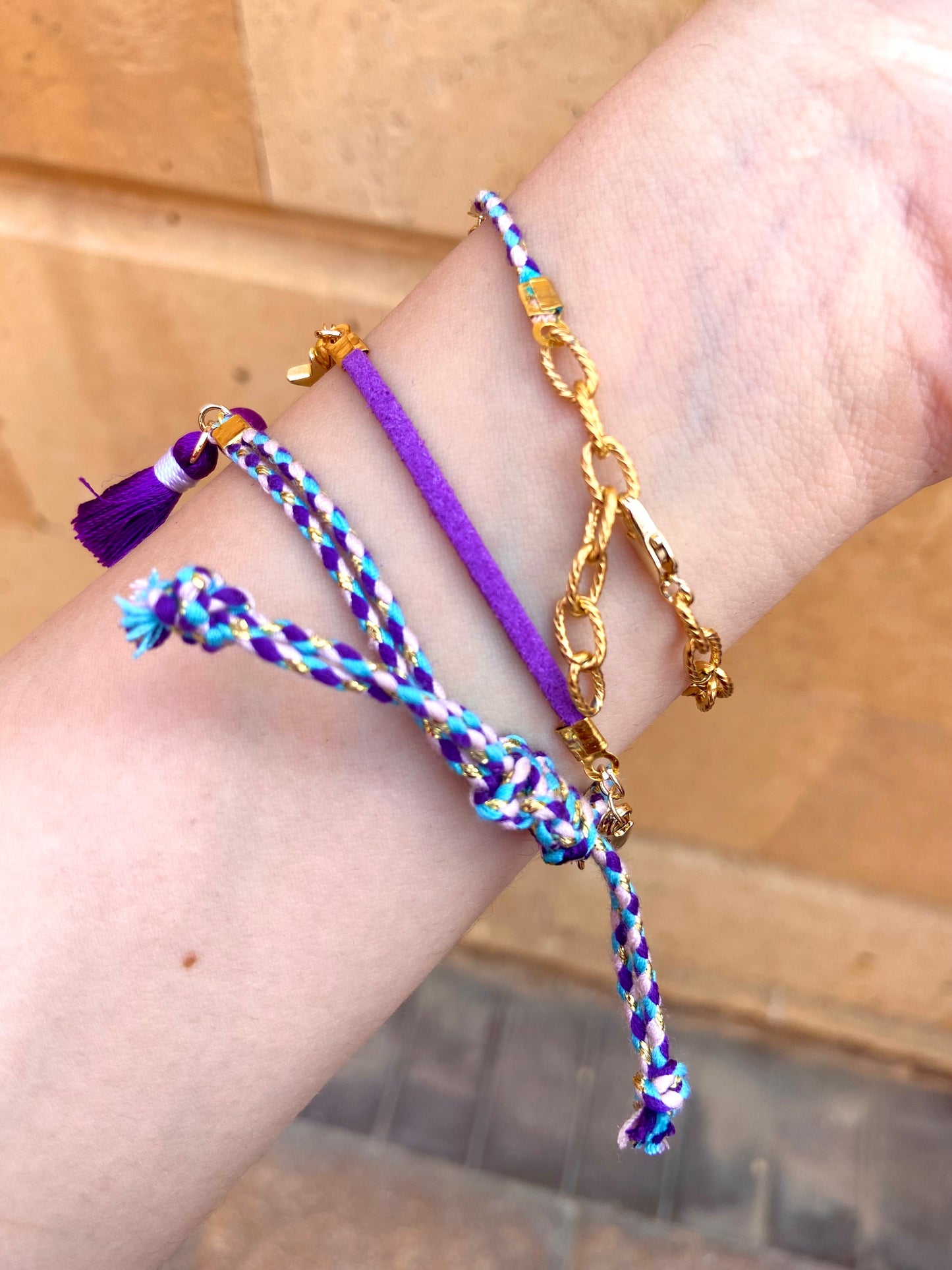 Lilac Evil Eye Set