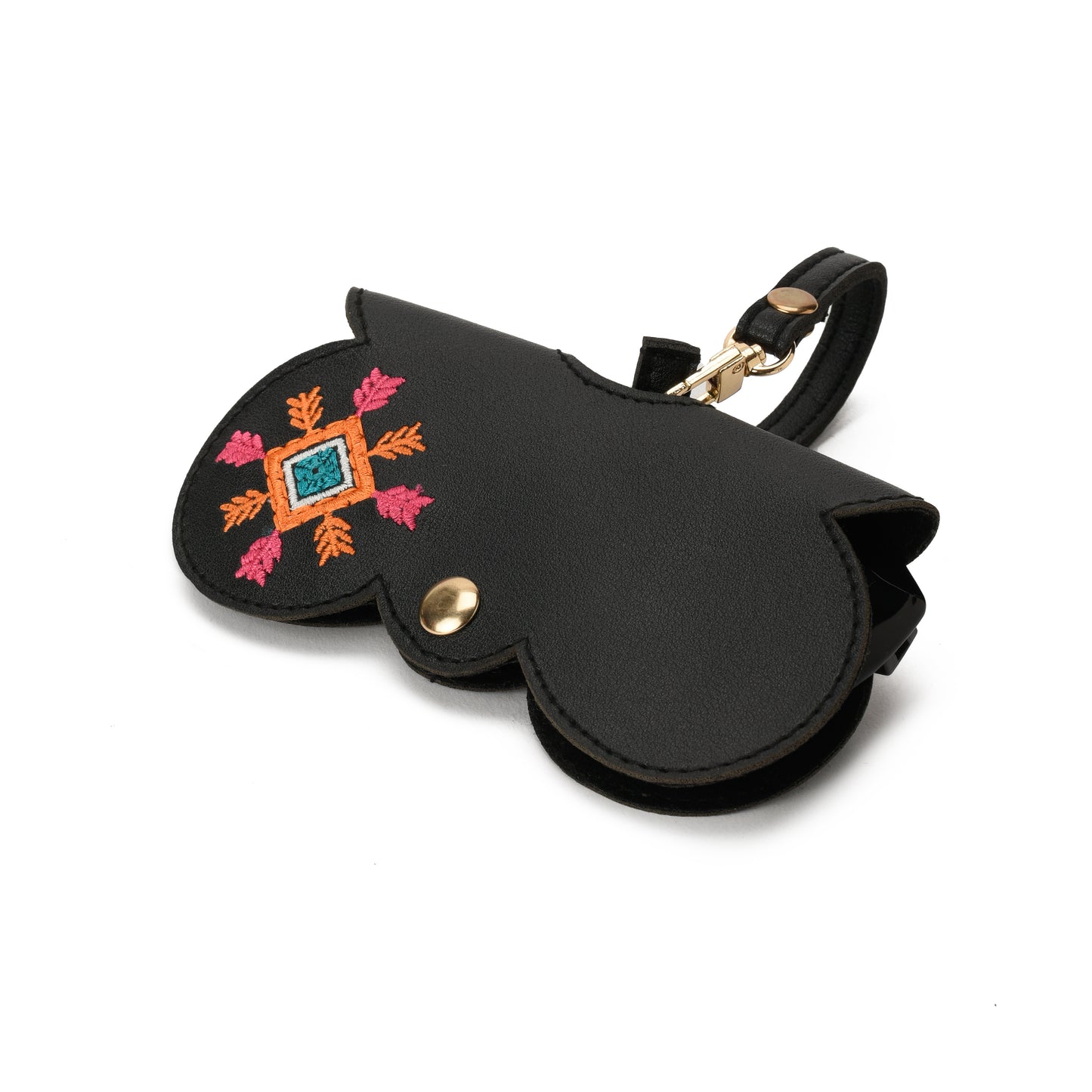 Black Geometric Sunglasses Cover