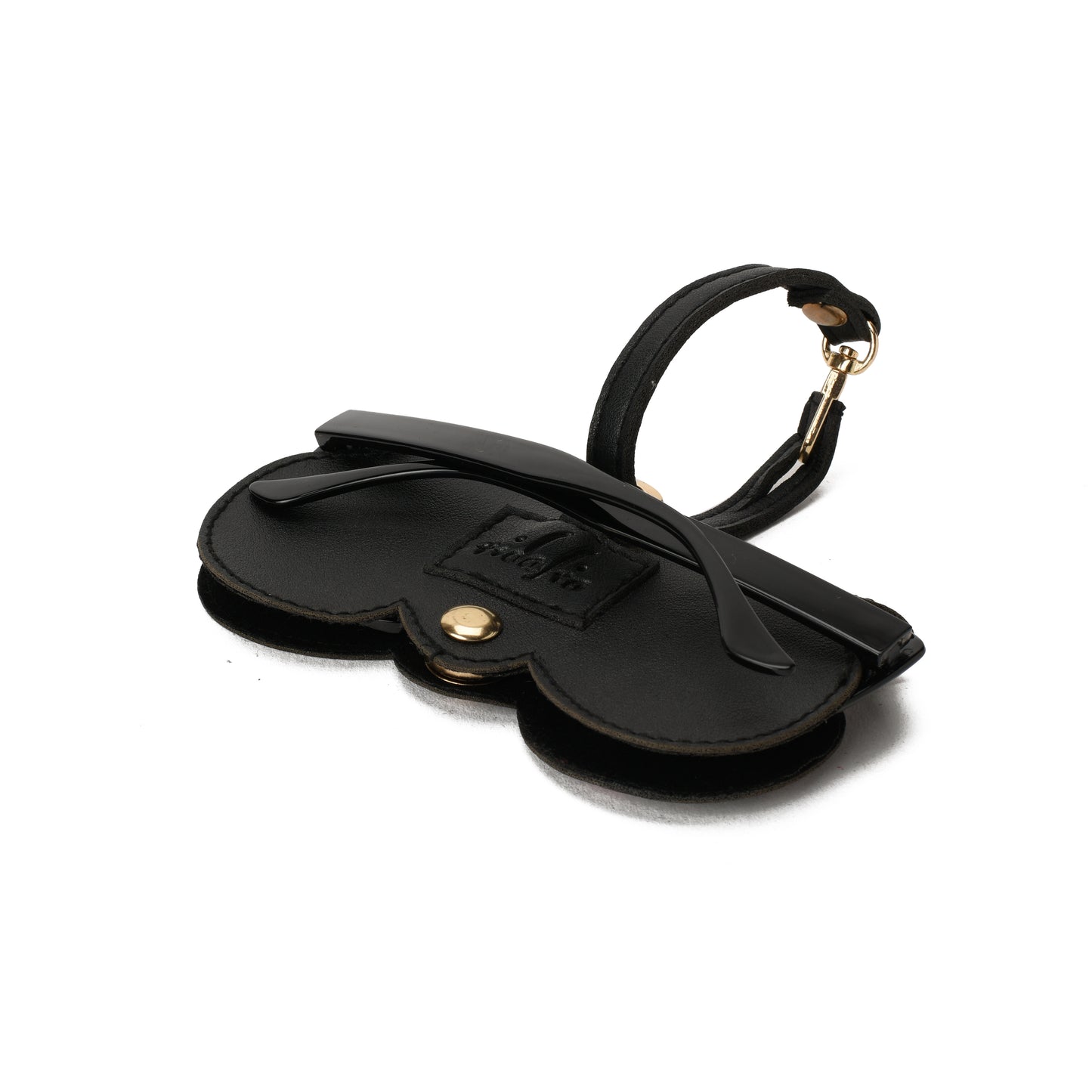 Black Geometric Sunglasses Cover