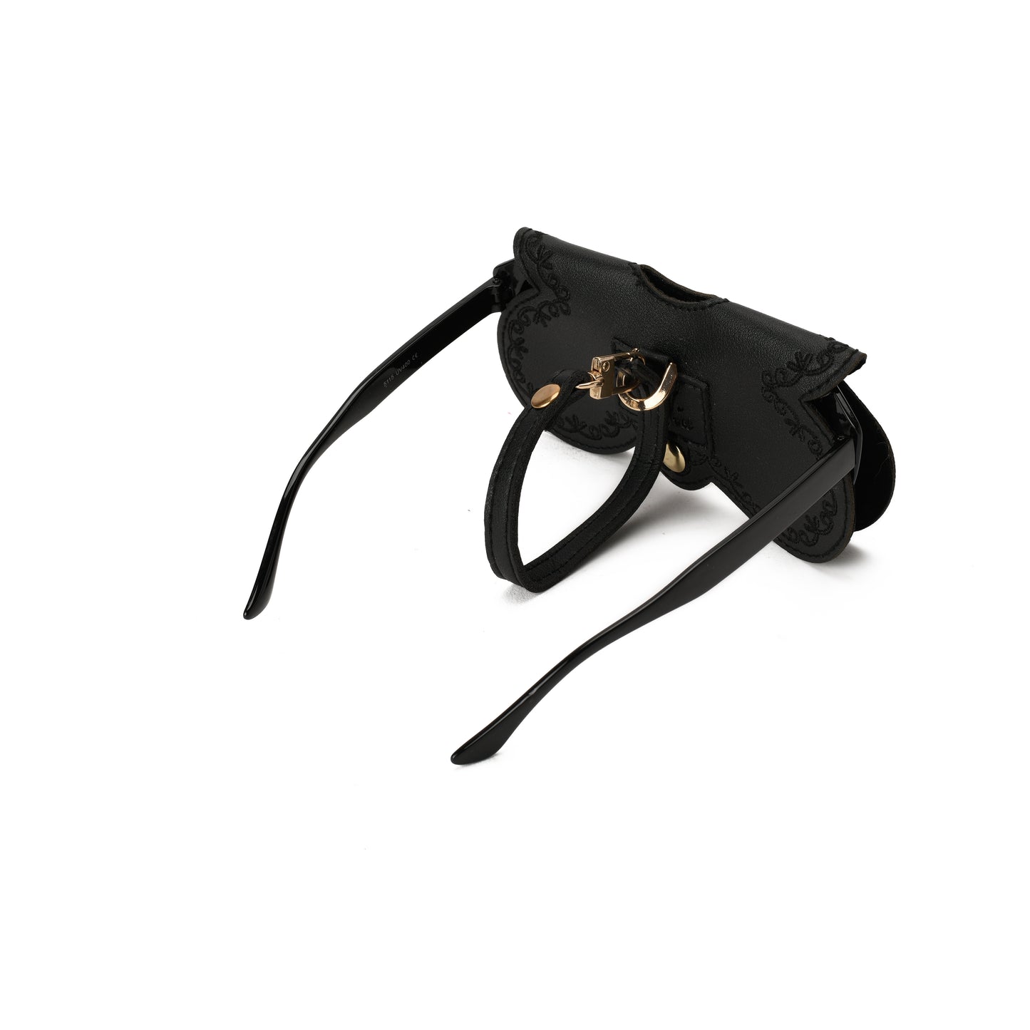 Royal Black Sunglasses Cover