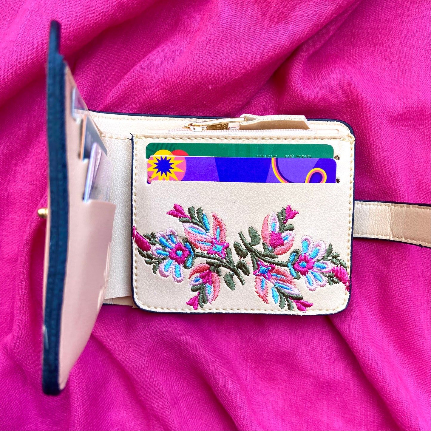 Iris Beige Wallet