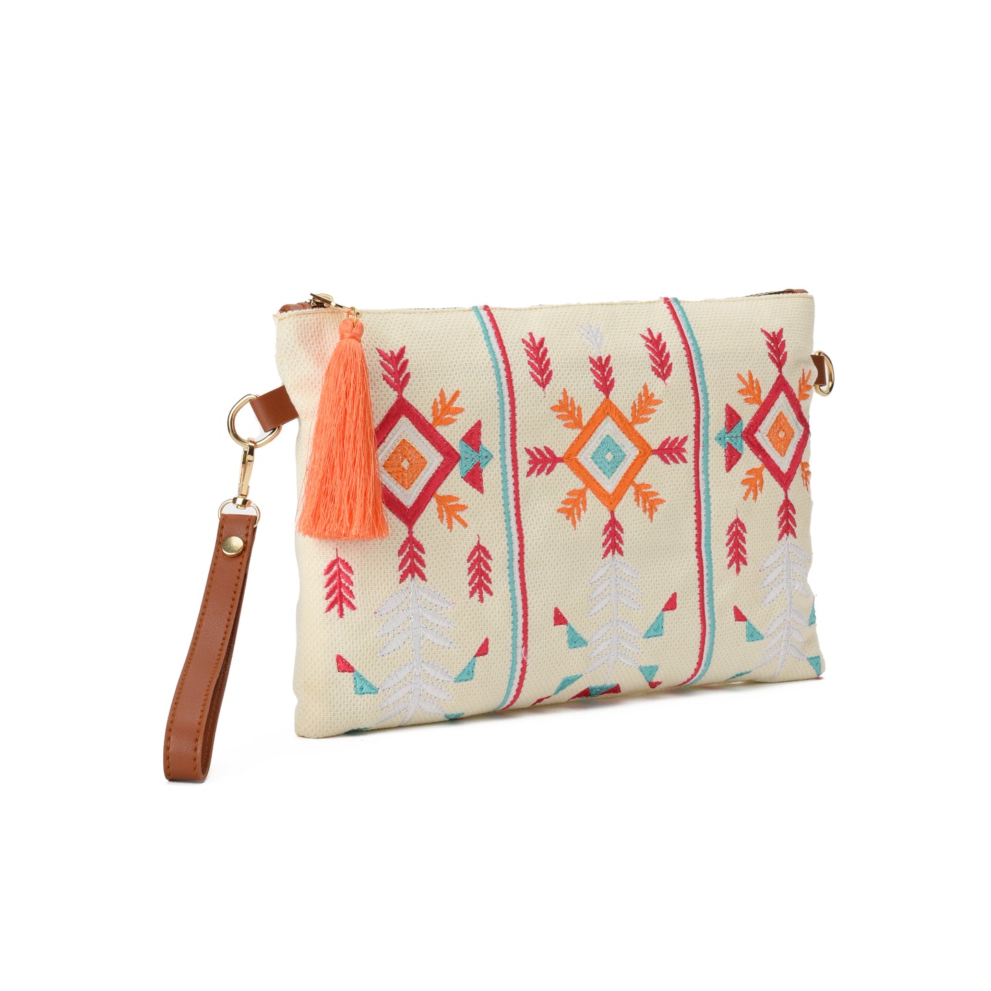 Off-White Geometric Clutch