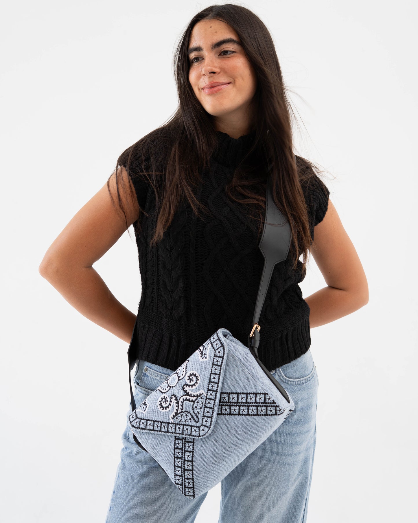 Denim Shoulder bag