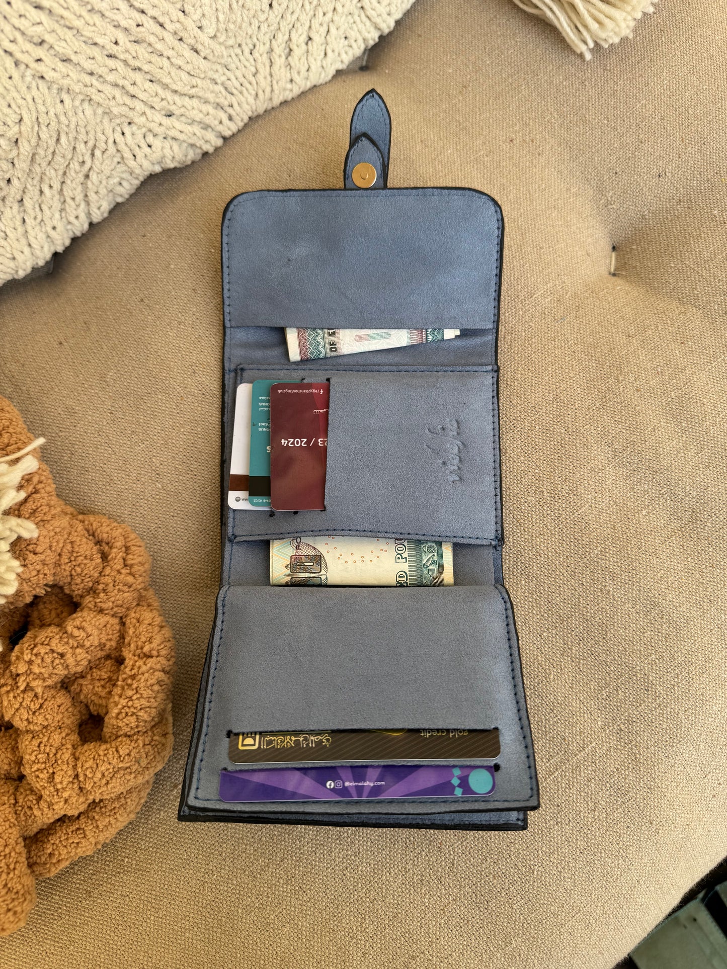 BabyBlue carrymoney wallet