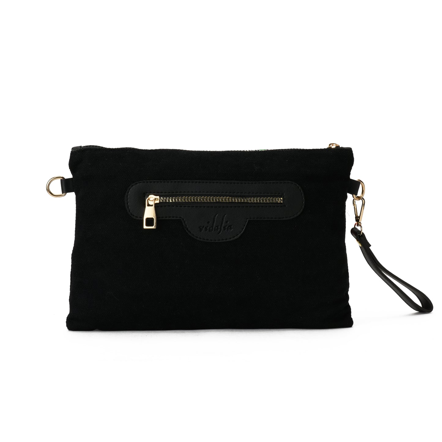Black Cactus Clutch