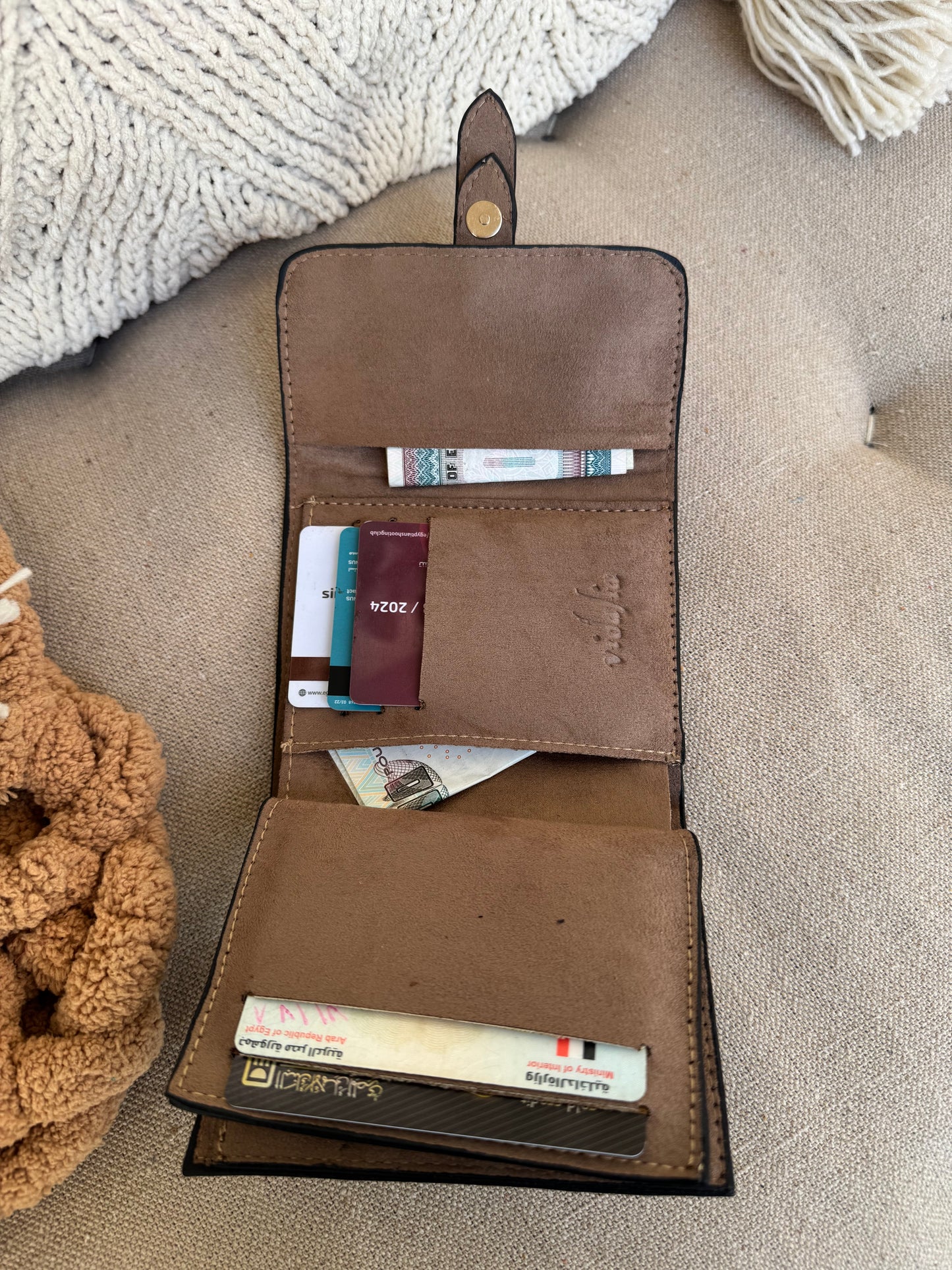Mocha carrymoney wallet