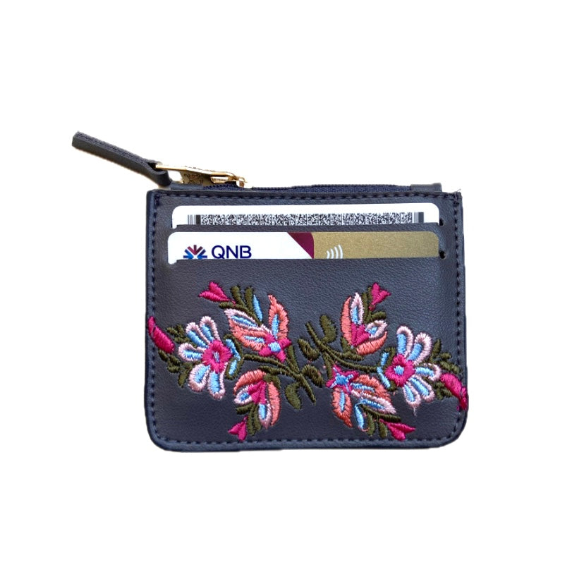 Iris Gray Wallet