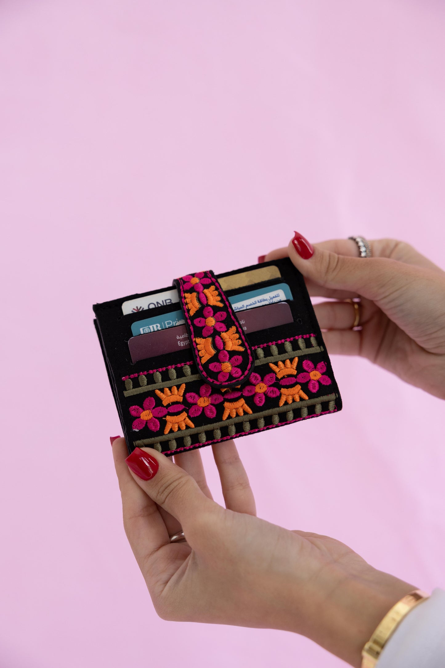 Mia Black Cardholder