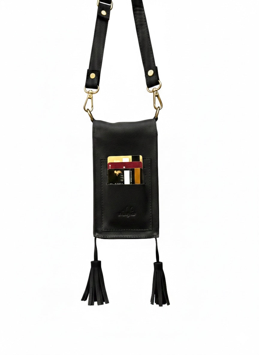 Black Mobile Pouch