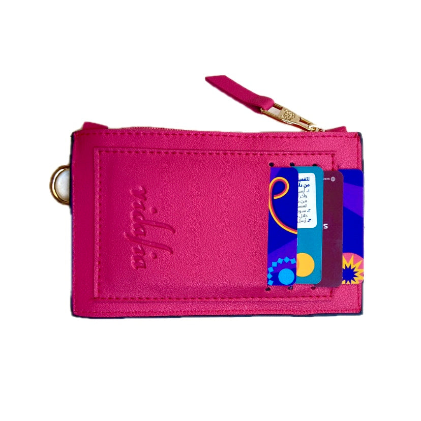 Pink Blossom Cardholder