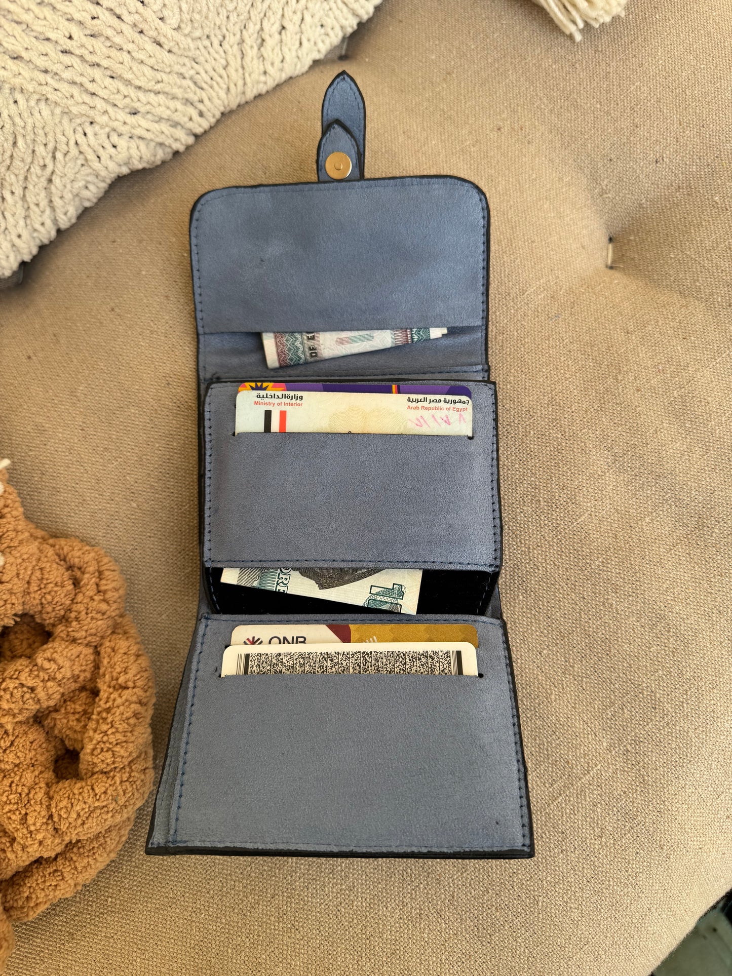 BabyBlue carrymoney wallet