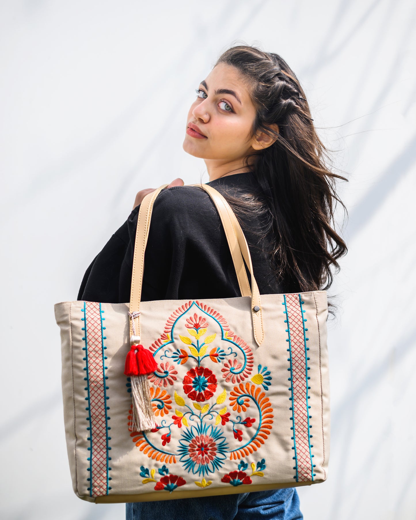 Reddish Mexican Totebag