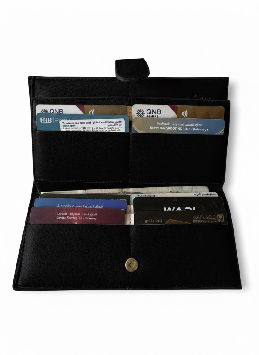 Black Marigold Wallet