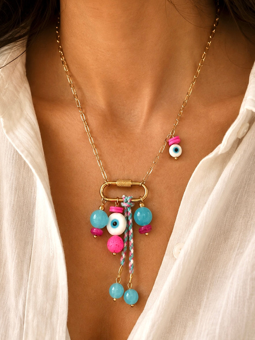 Capri Eye Necklace
