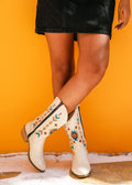 Creamy Cowboy Boot