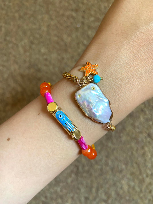 Apricot Bracelets Set