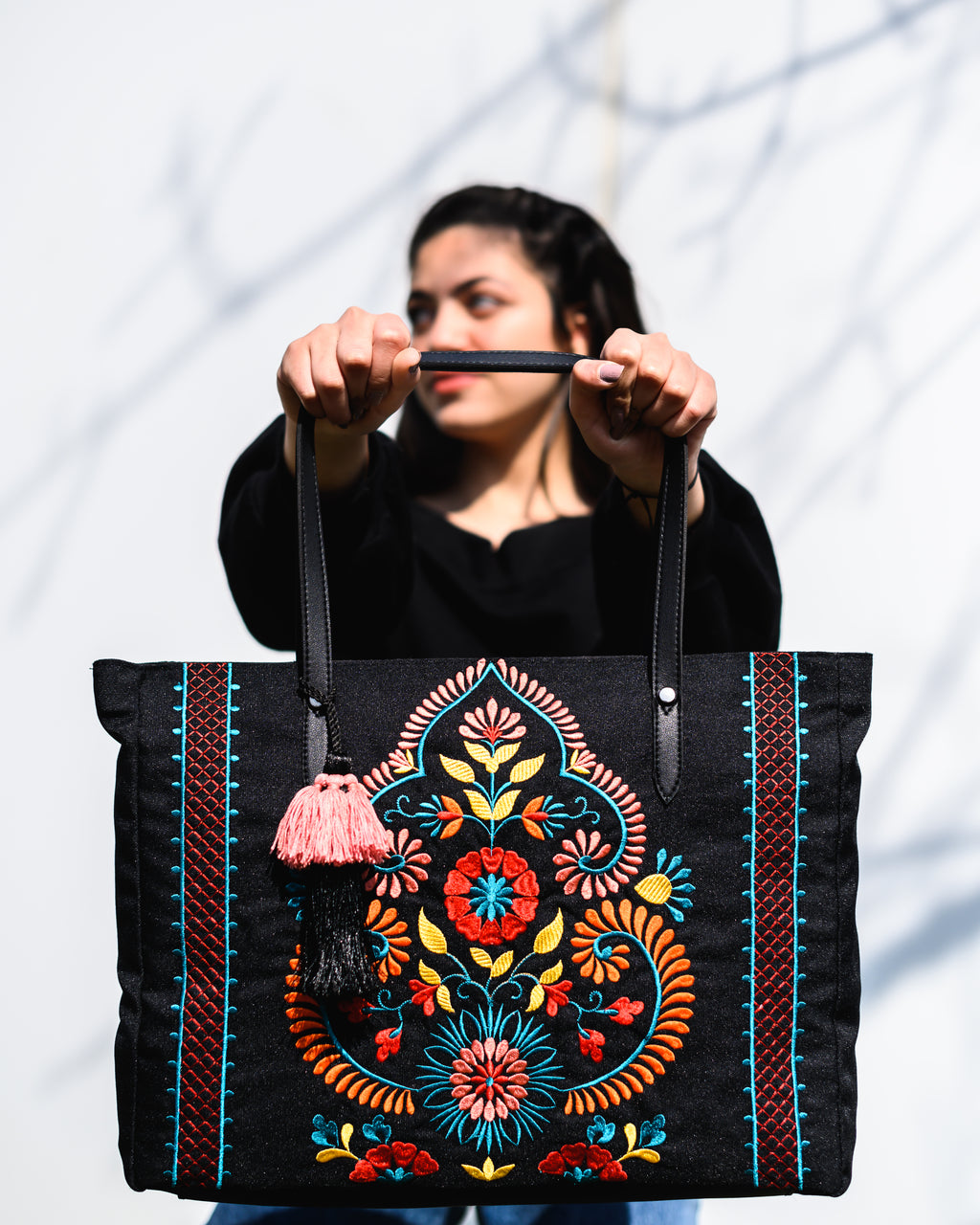 Black Mexican Totebag