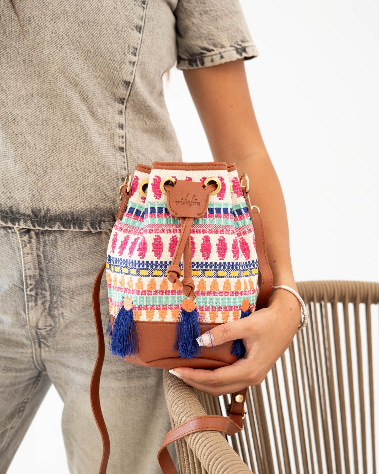 Livia Fringe Crossbag