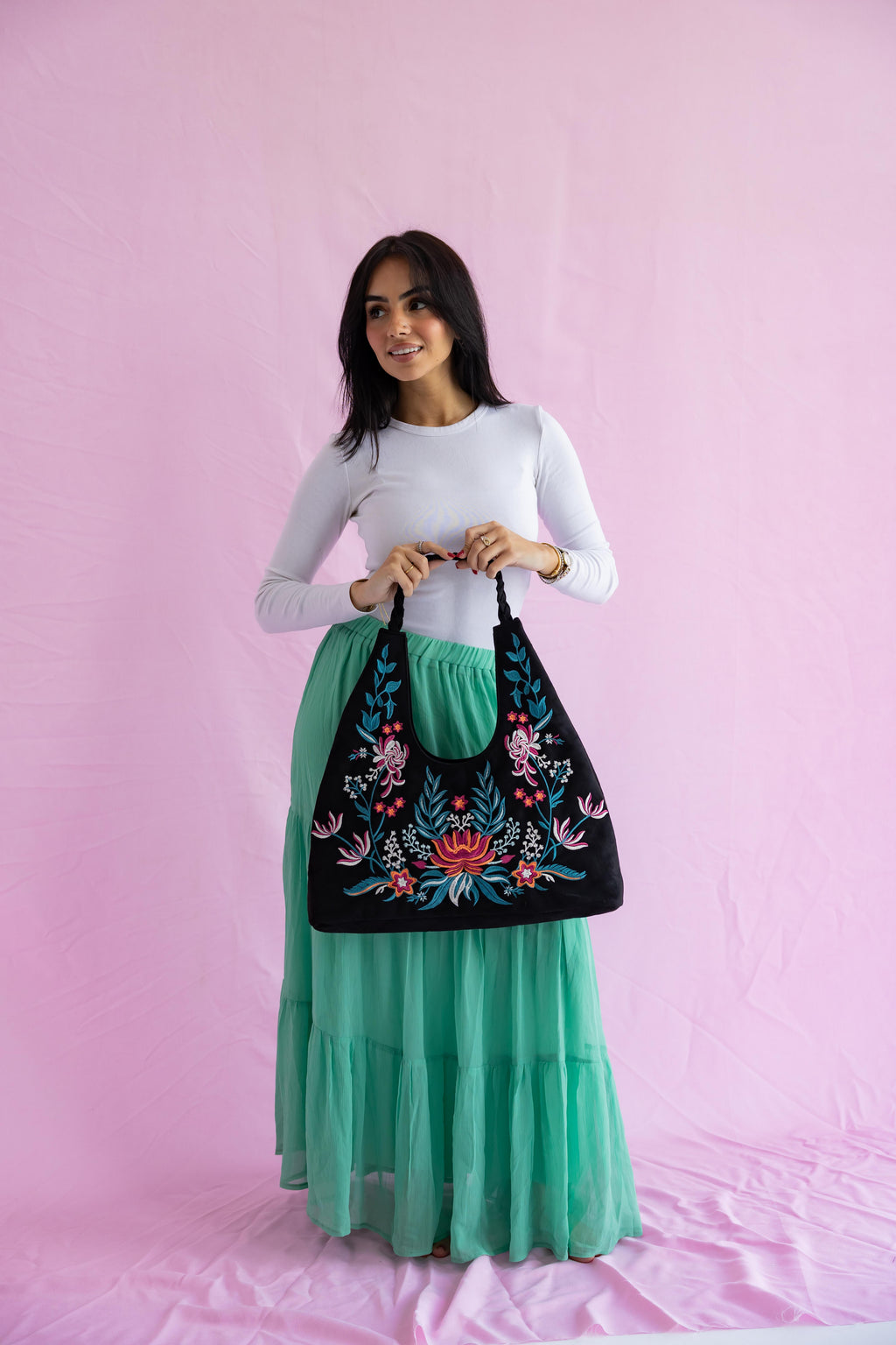 Black Rosewood Totebag