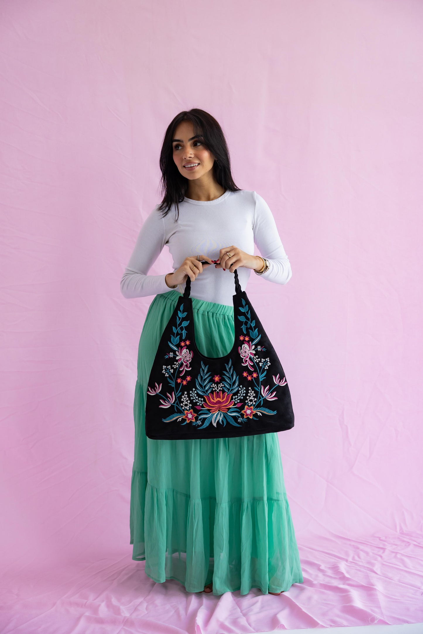 Black Rosewood Totebag