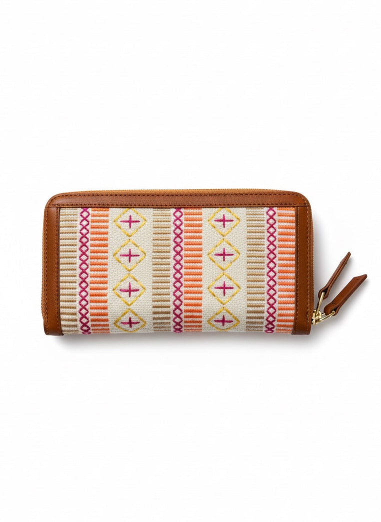 Offwhite Geometric Wallet