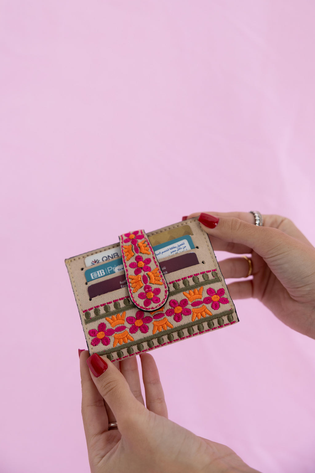 Mia Offwhite Cardholder