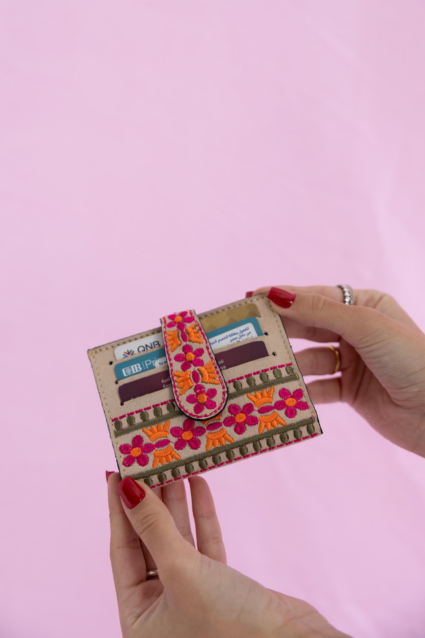 Mia Offwhite Cardholder