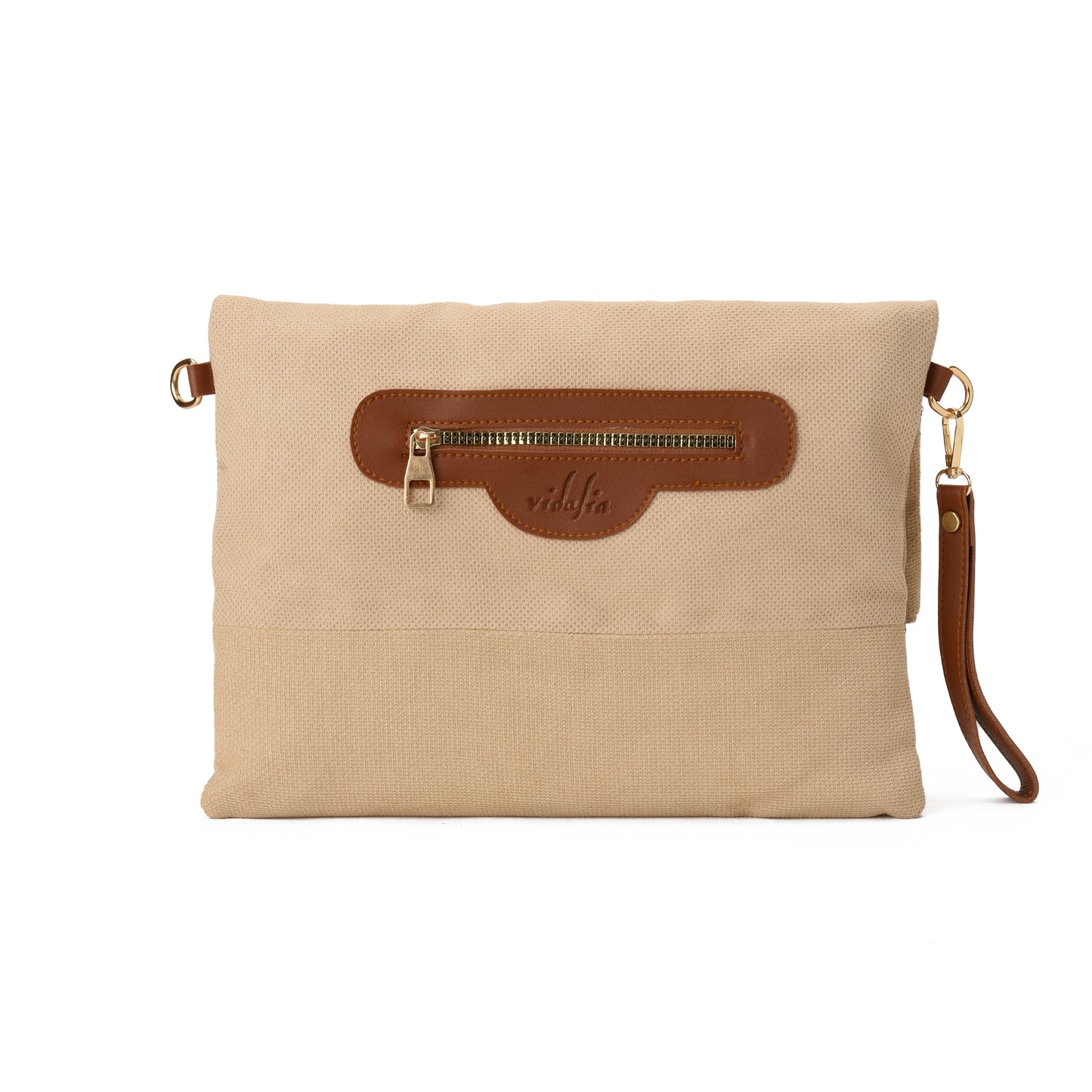 Beige ClassyCarry Clutch