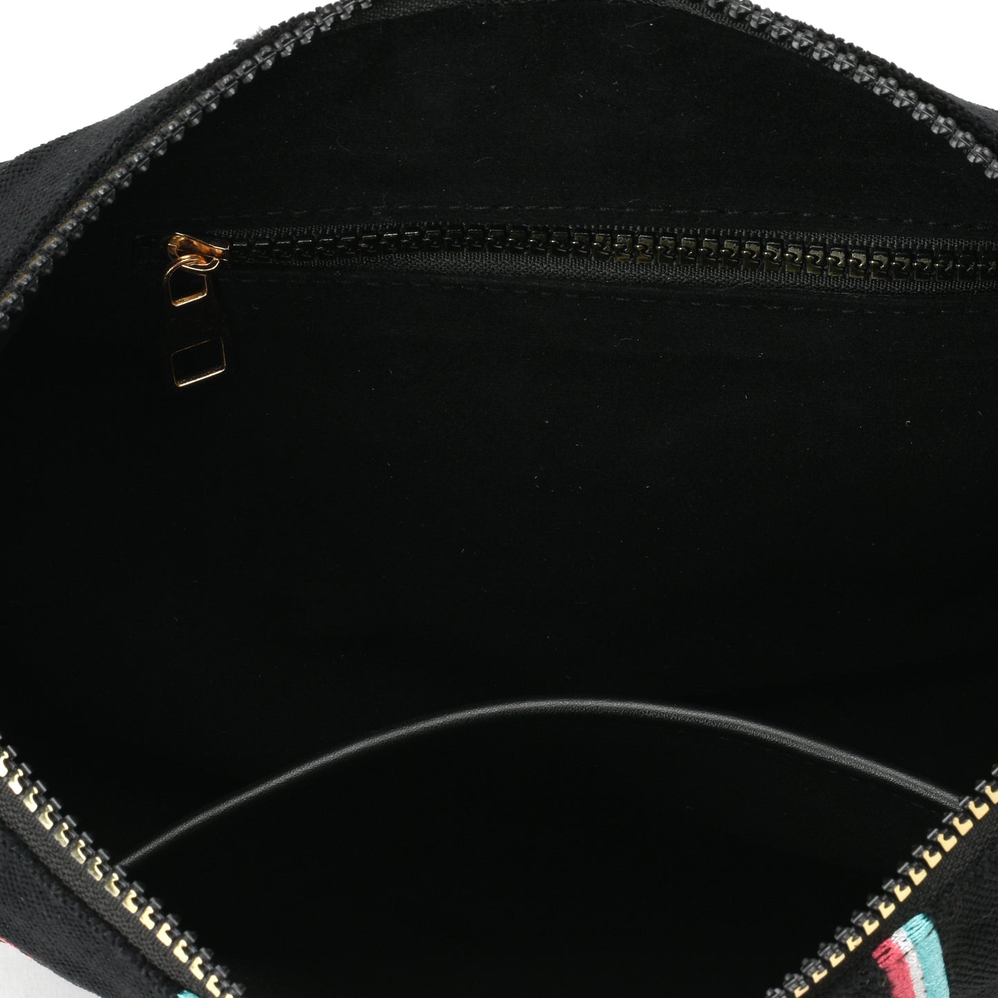 Black Geometric Clutch