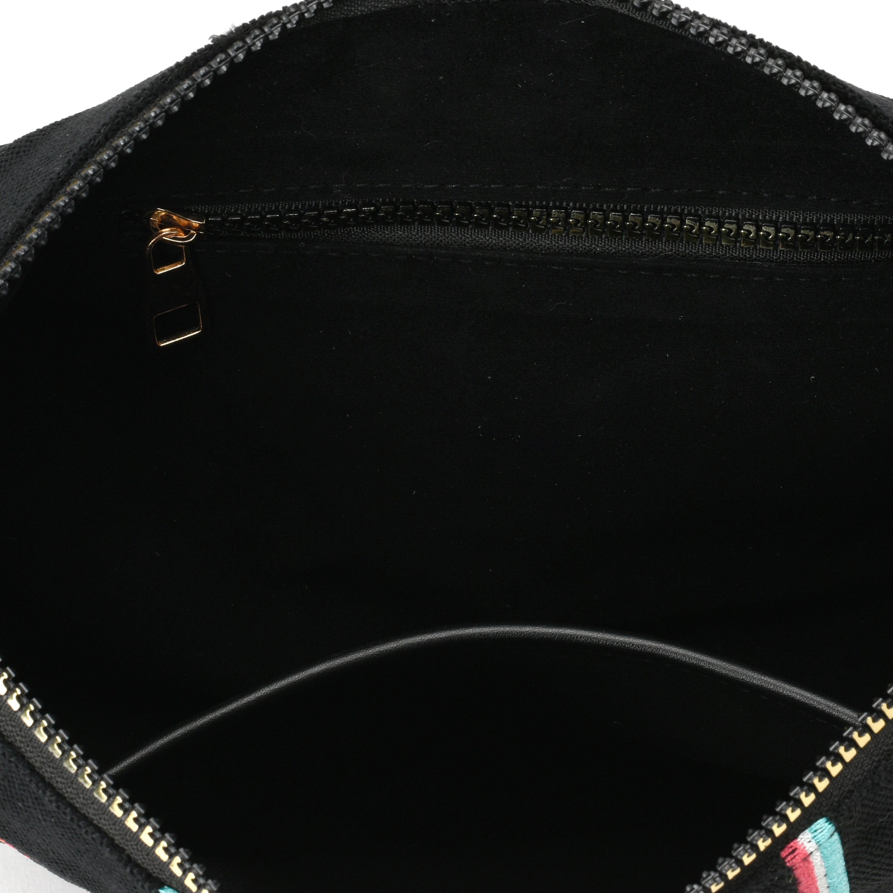 Black Geometric Clutch