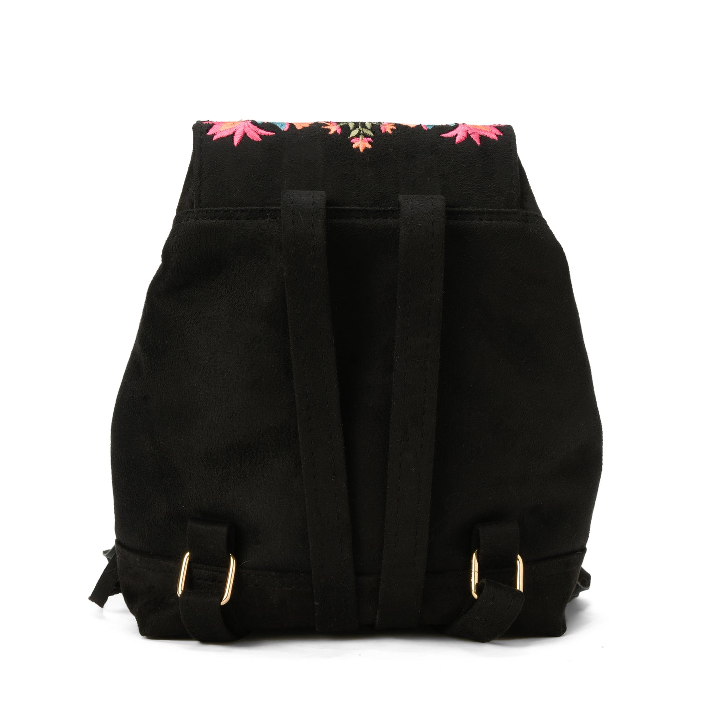 Black Fringe Backpack