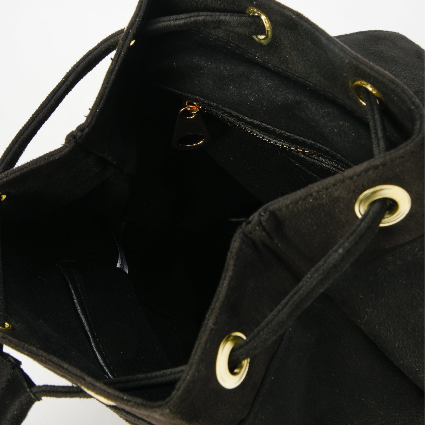 Black Fringe Backpack