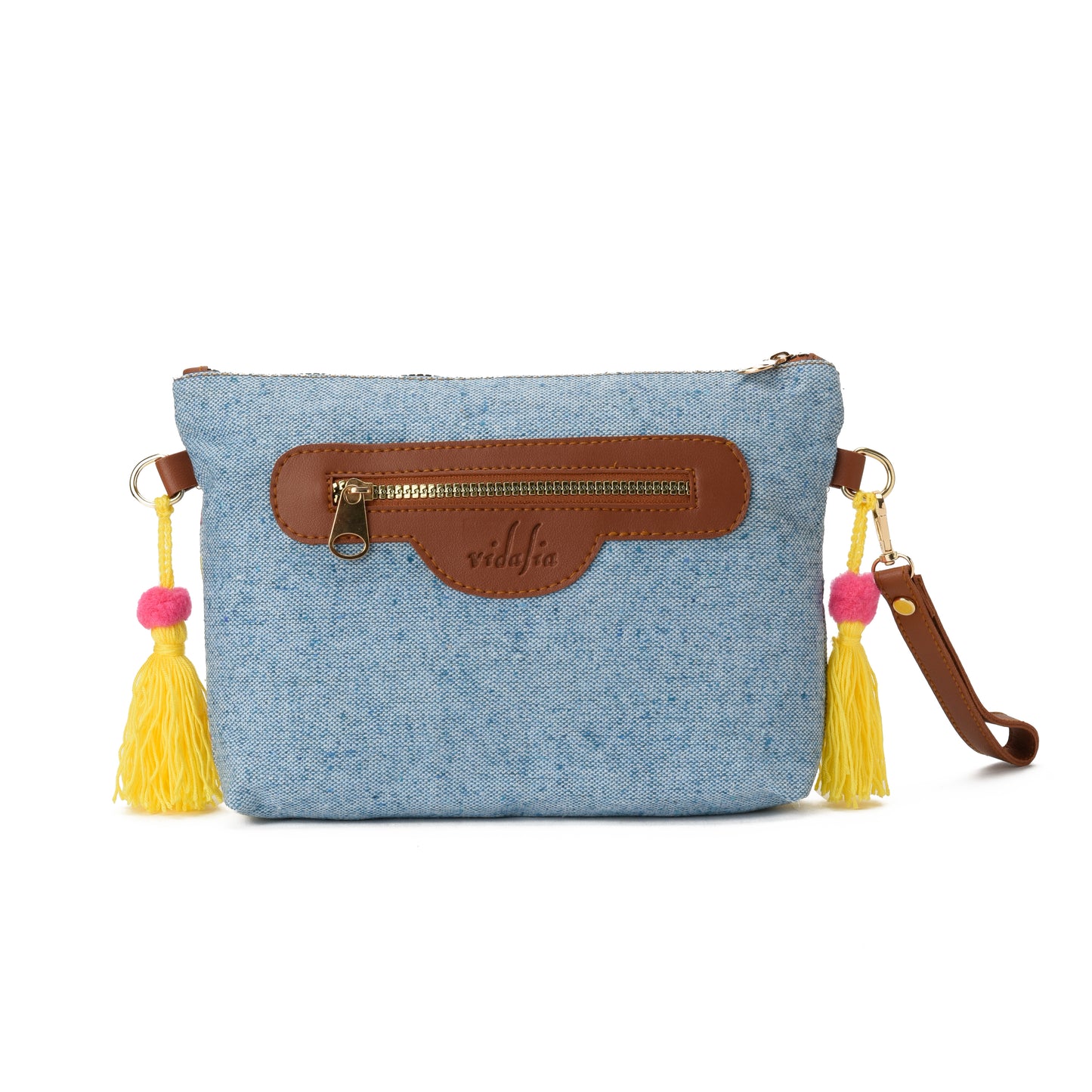 Denim Clutch