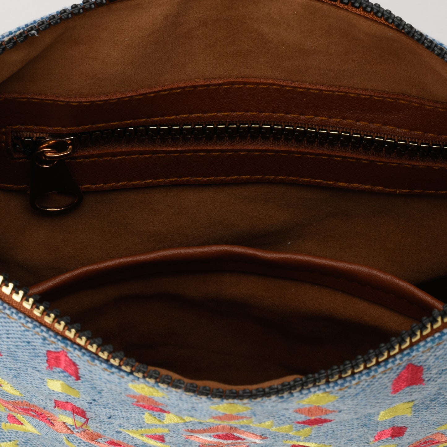 Denim Clutch
