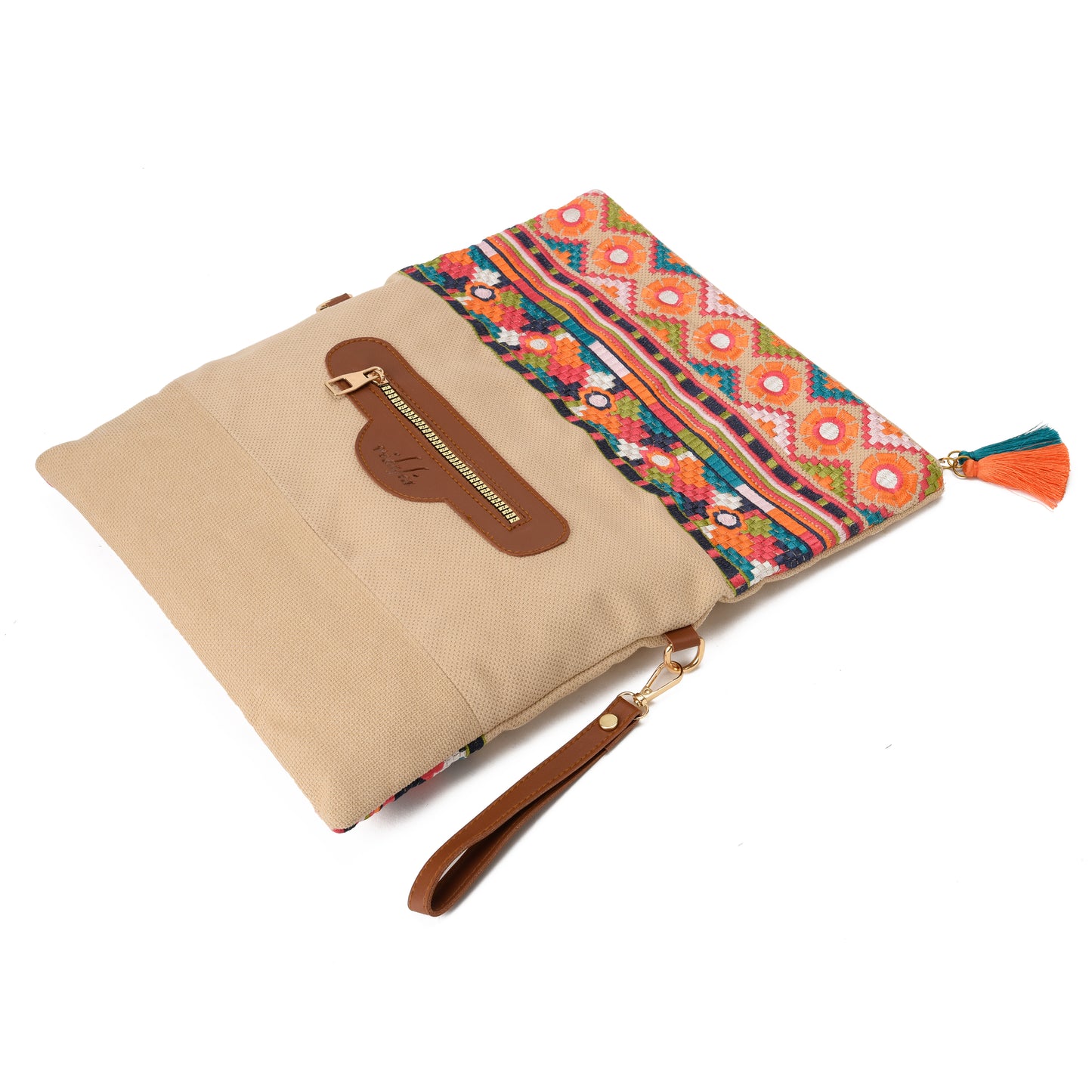 Beige ClassyCarry Clutch