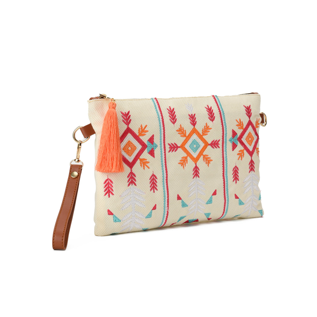 Off-White Geometric Clutch