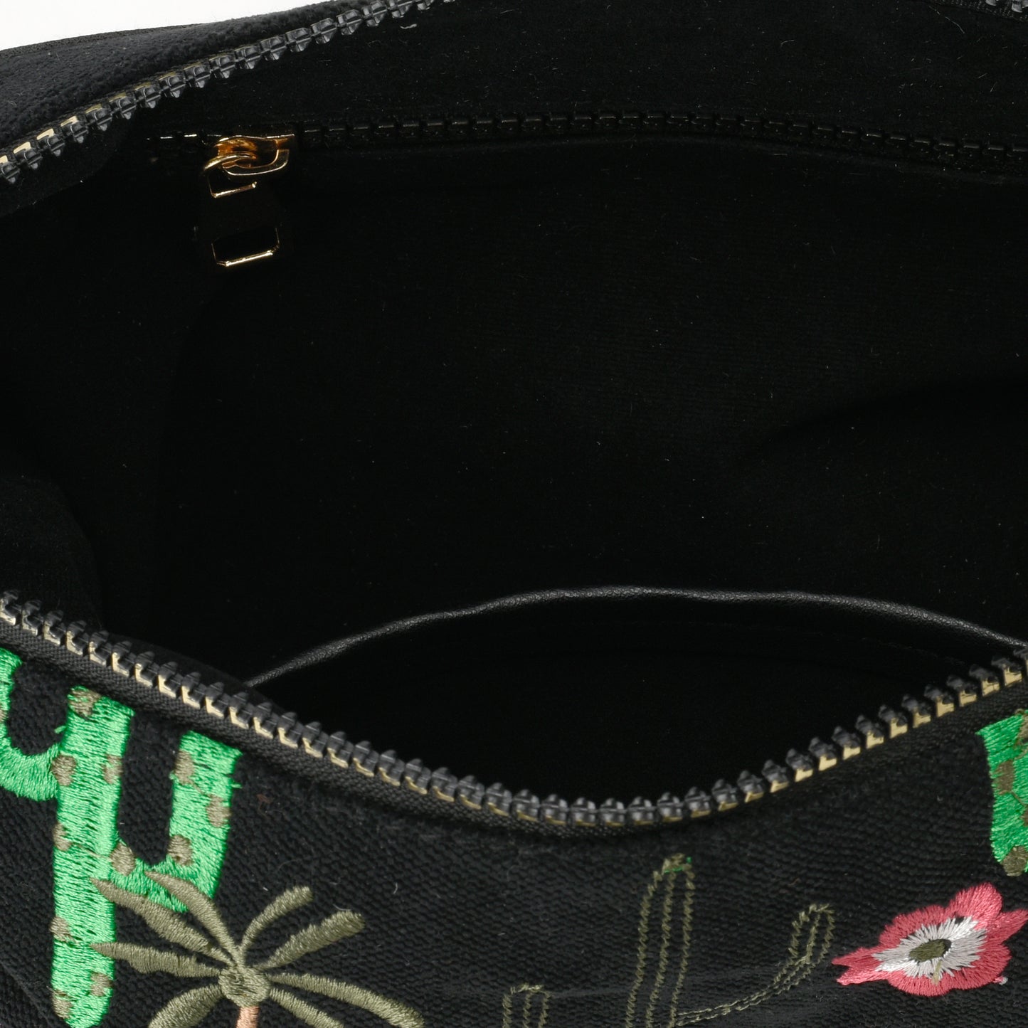 Black Cactus Clutch