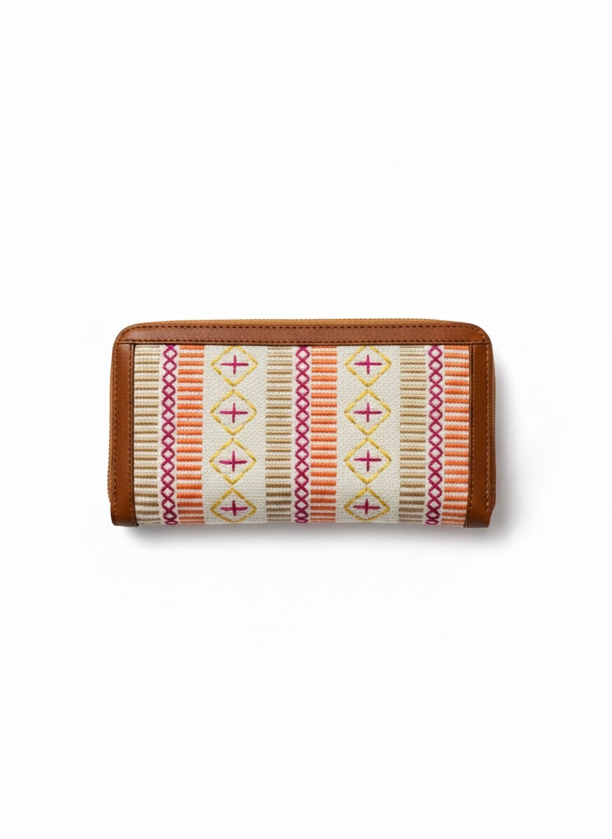 Offwhite Geometric Wallet