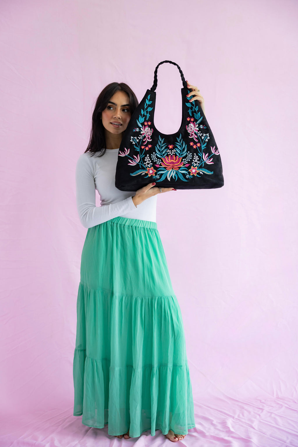 Black Rosewood Totebag