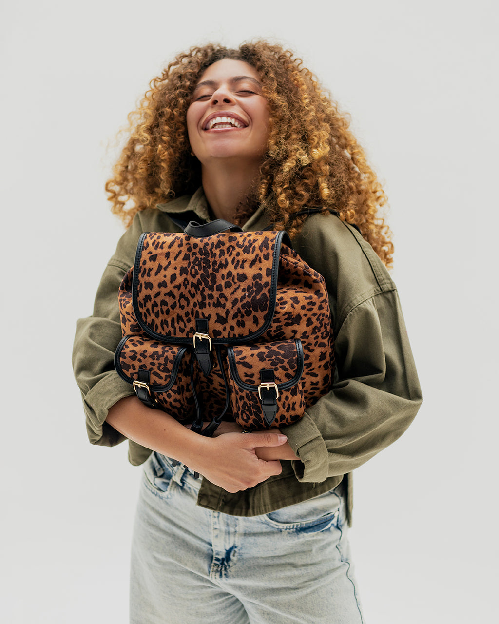 Leopard Backpack