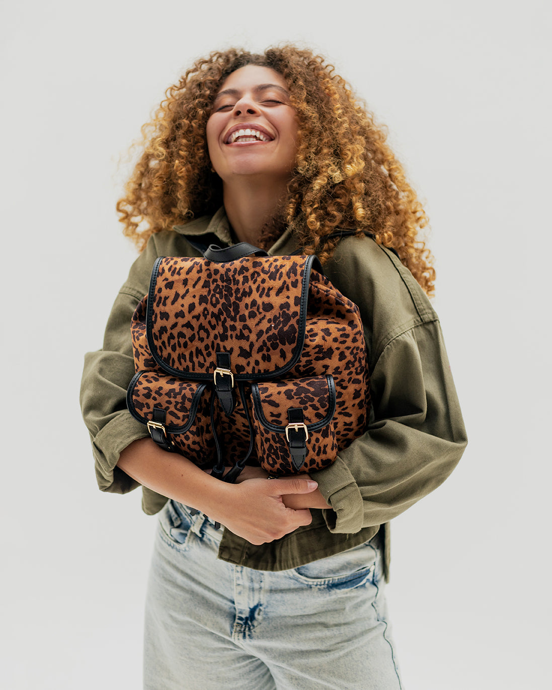 Leopard Backpack