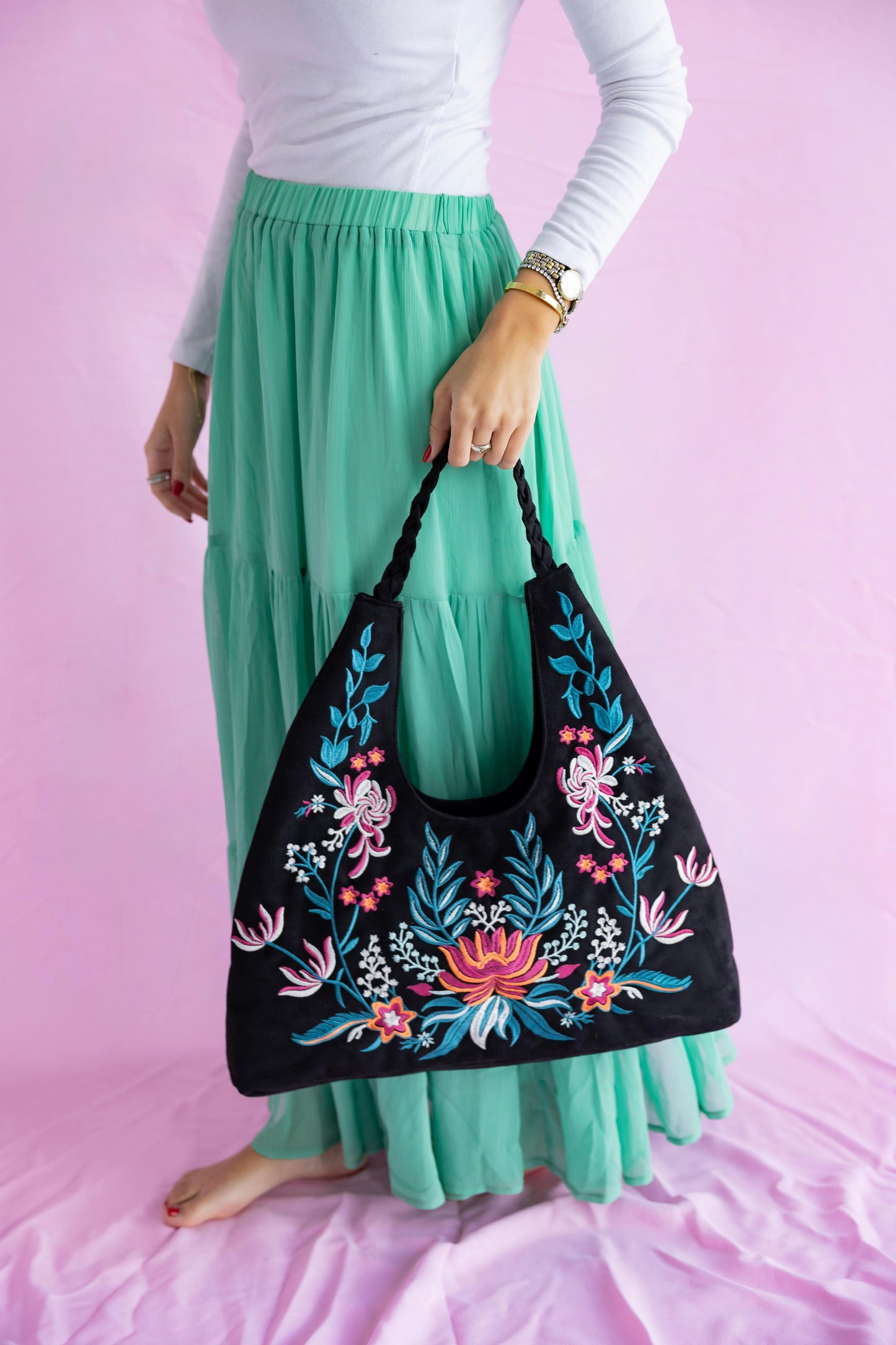 Black Rosewood Totebag