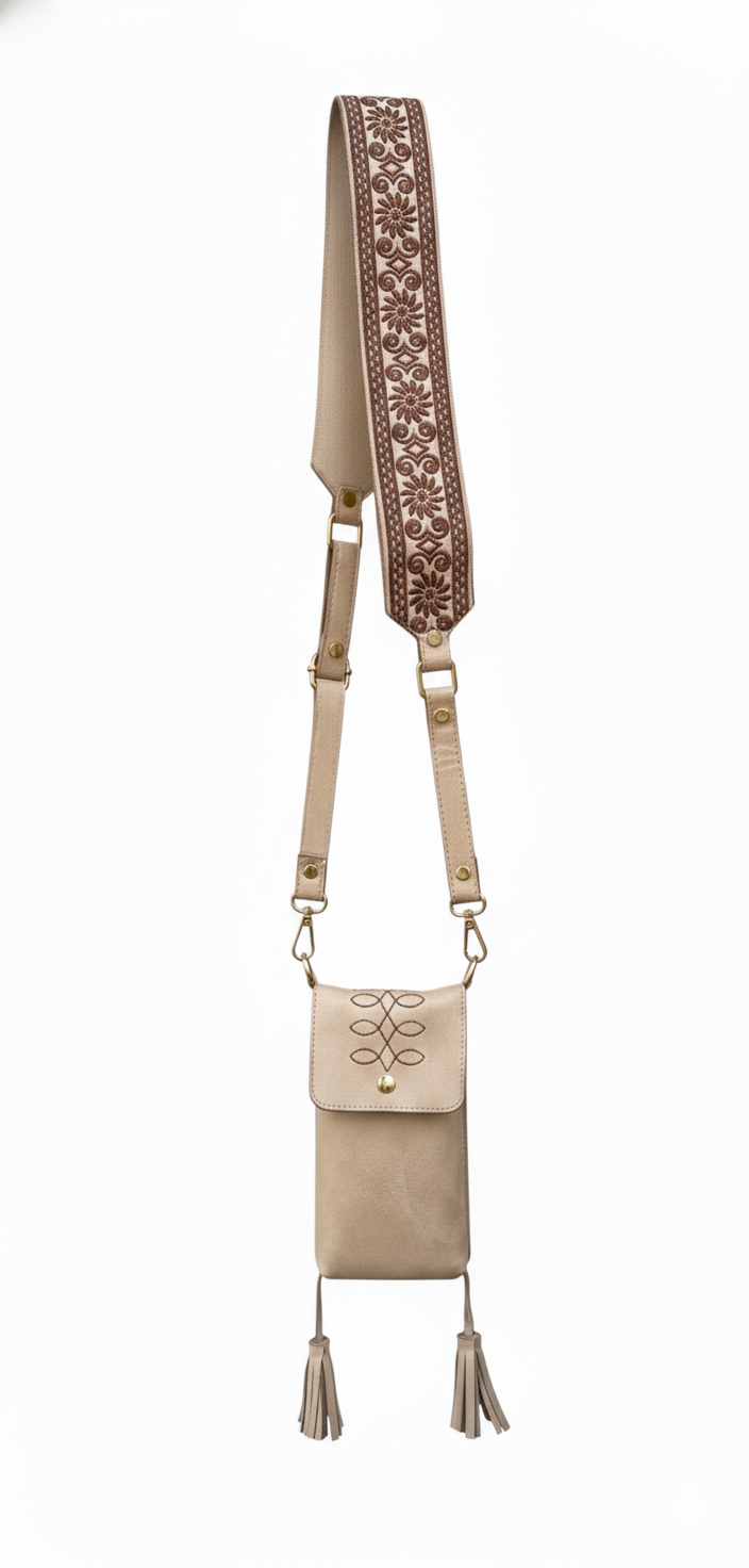 Off-white Mobile Pouch