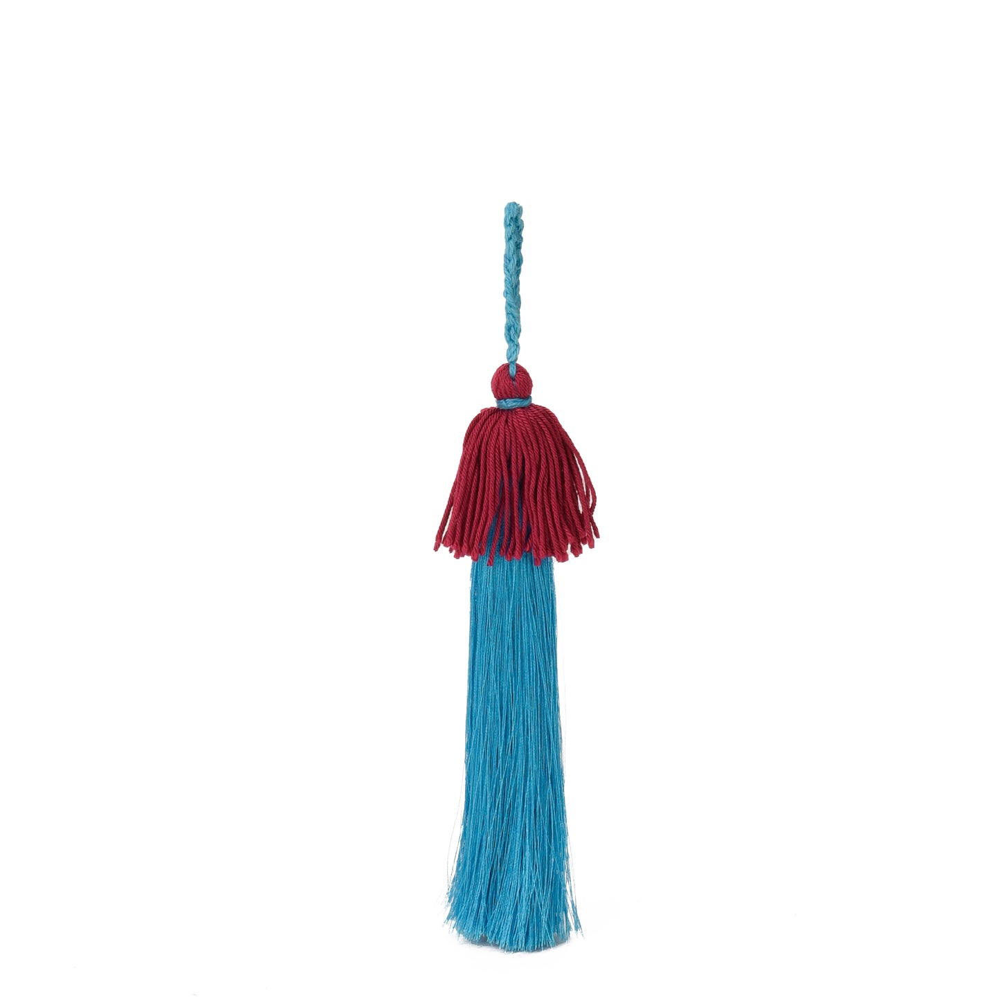 Azure Silk Tassel