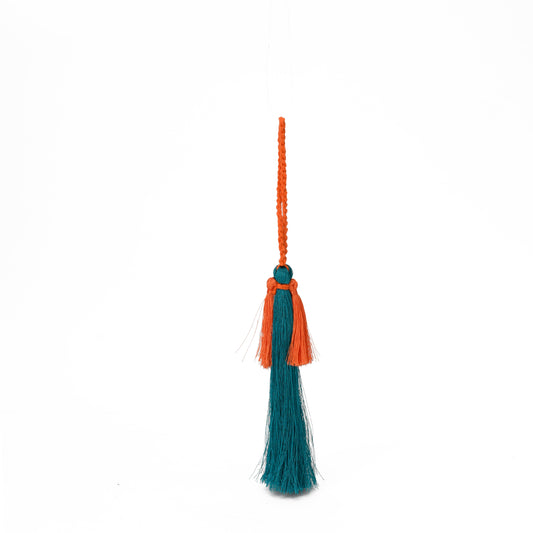 Pumpkin Silk Tassel