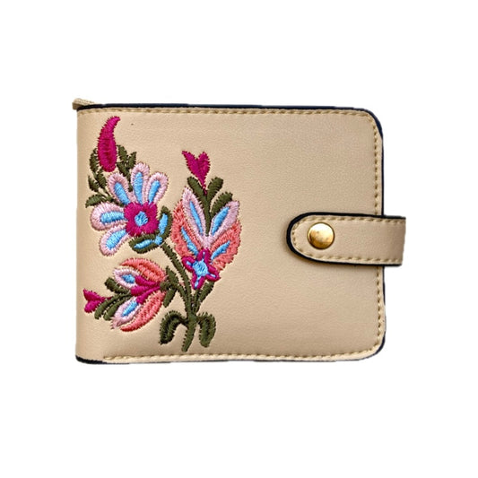 Iris Beige Wallet