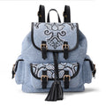 Denim Backpack