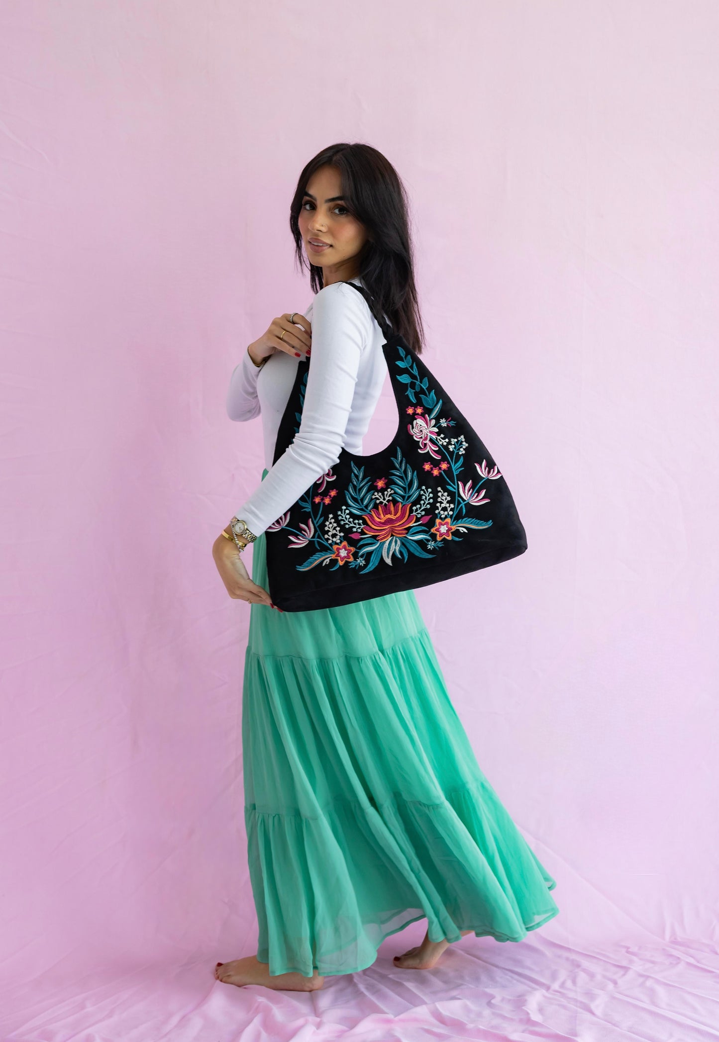 Black Rosewood Totebag