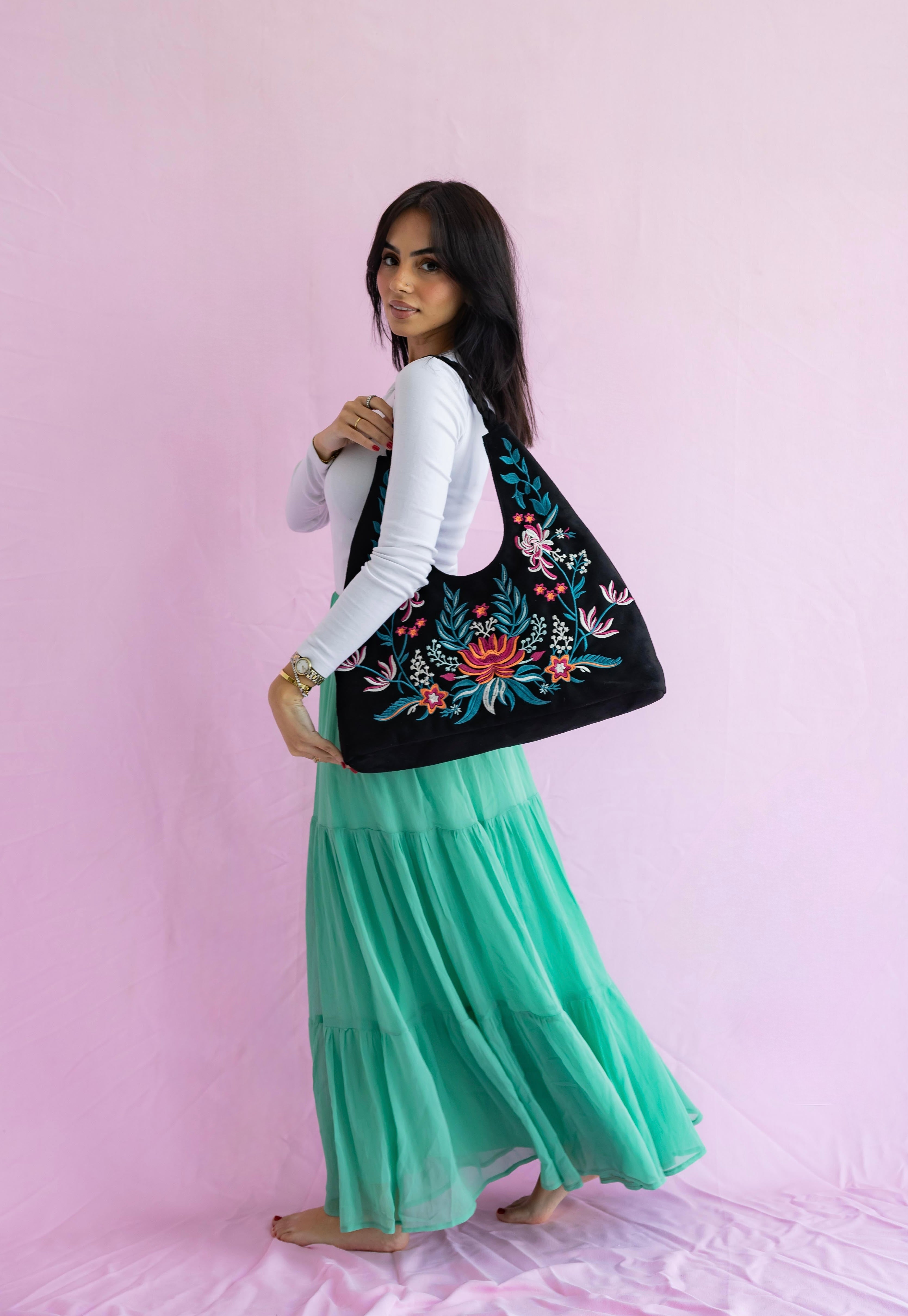 Black Rosewood Totebag